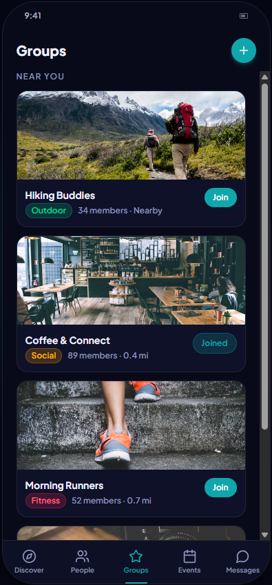 Kaidi groups screen